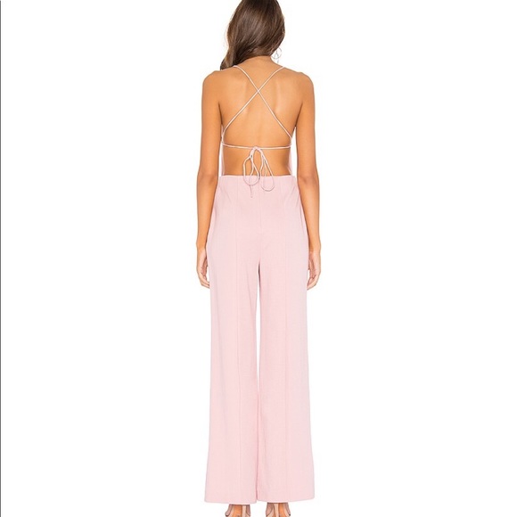 REVOLVE NBD Prosecco Jumpsuit in pink! Brand new w/ tags—never worn. - Picture 4 of 5